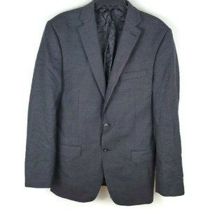 Calvin Klein Gray Wool Suit Jacket 40 L